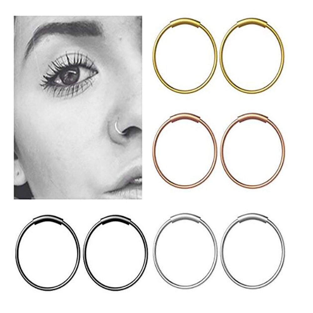 Body Jewelry Surgical Steel - 3 Stück/Set 316L Chirurgenstahl Nahtlose Durchgehende