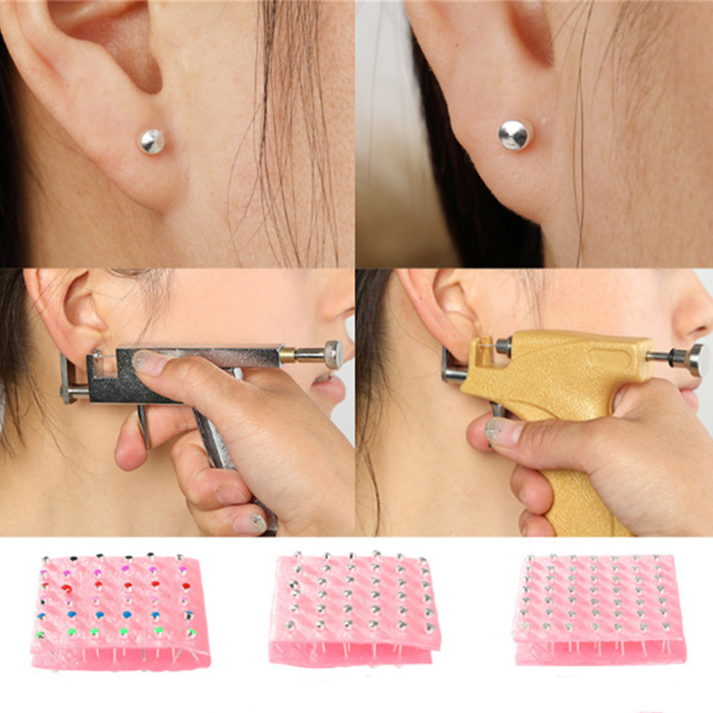 Body Jewelry Surgical Steel - 98/24pcs Ohr Piercing spezielle Ohr stecker