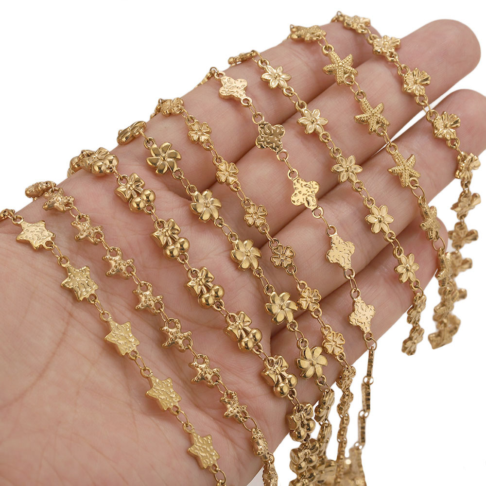 1 Meter Edelstahl Blumen-Stern – Body Jewelry Necklace Bewertung und Preis