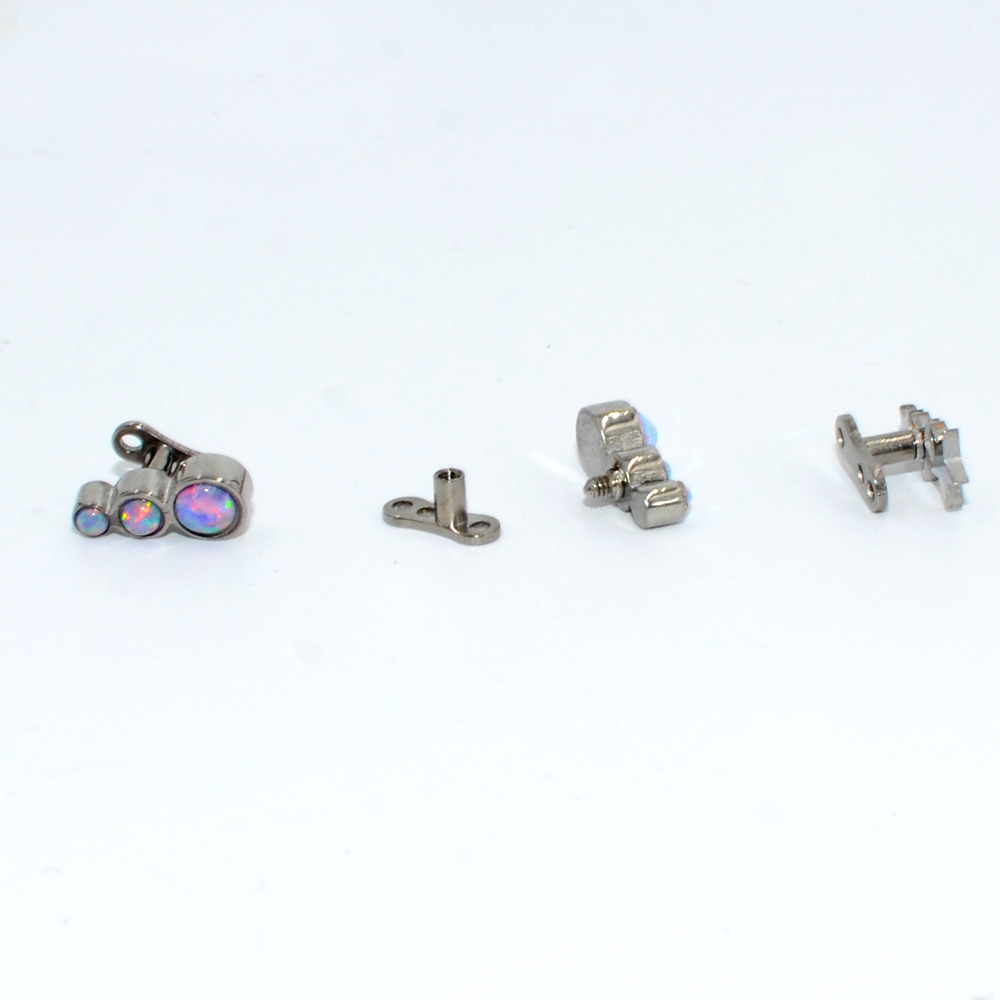 1PC Stahl/Titan Basis Micro De – Body Jewelry Retainers Bewertung und Preis