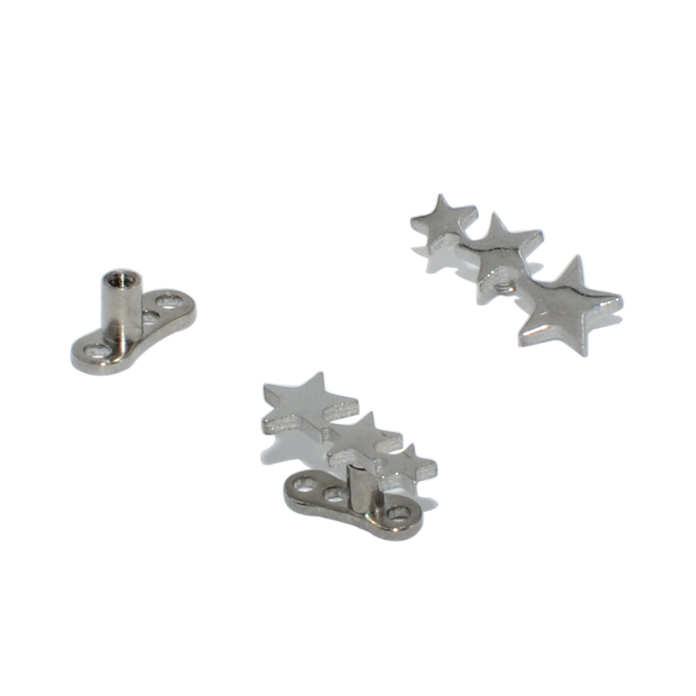 1PC Stahl/Titan Basis Micro De – Body Jewelry Retainers Bewertung und Preis