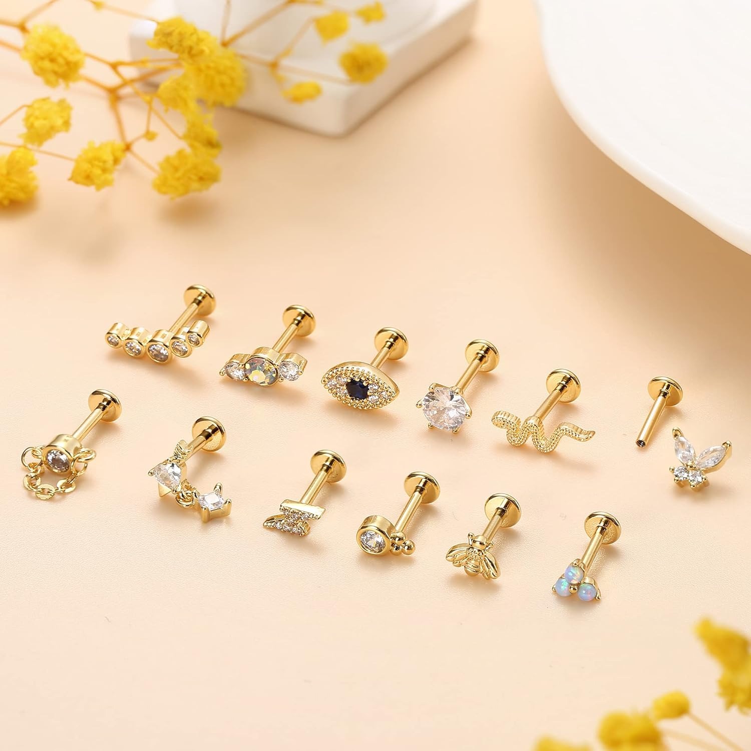 Bobisty 1 Stück Knorpel-Ohrrin – Body Jewelry Surgical Steel Bewertung und Preis