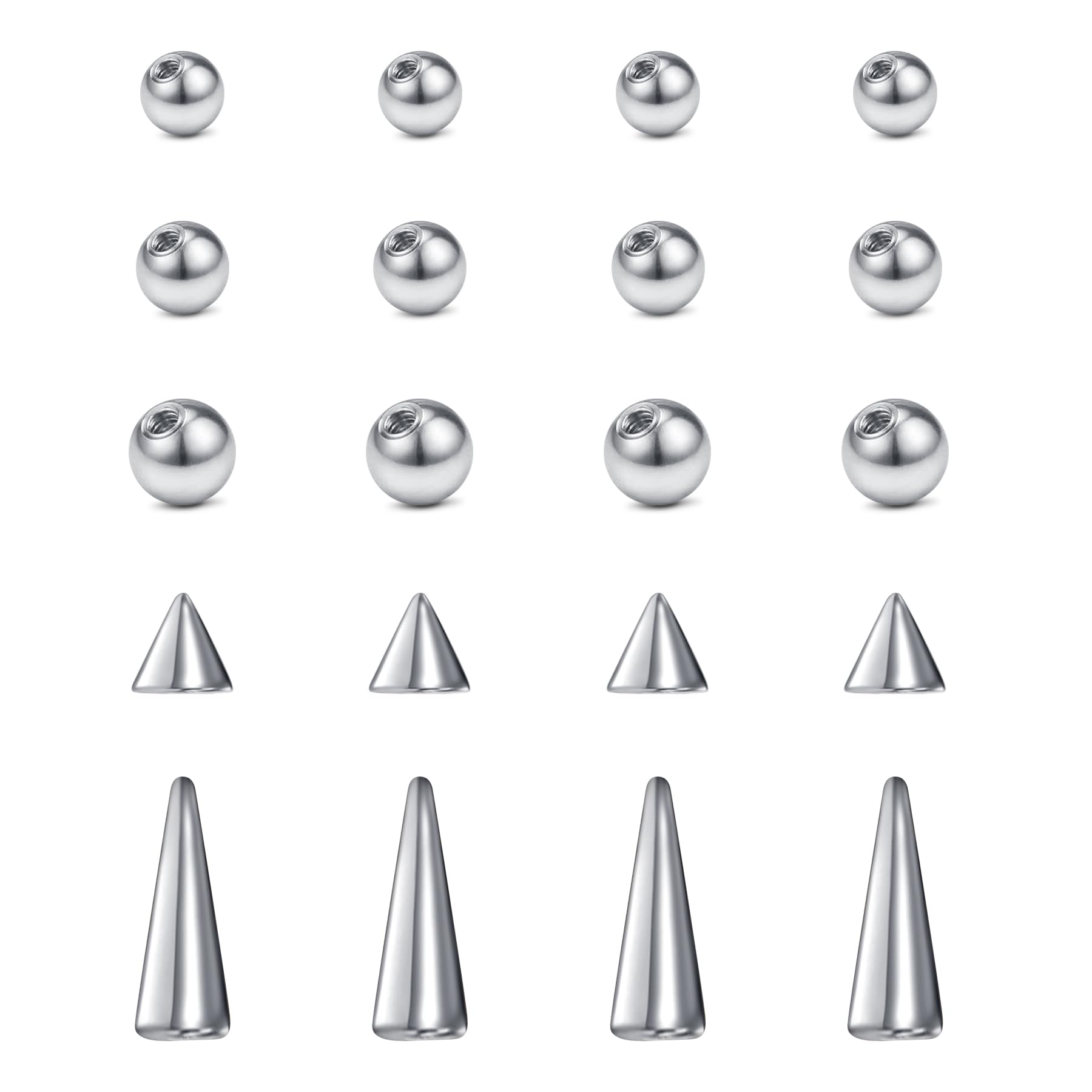 20pcs 16Gauge Edelstahl Ersatz – Body Jewelry Replacement Ball Bewertung und Preis