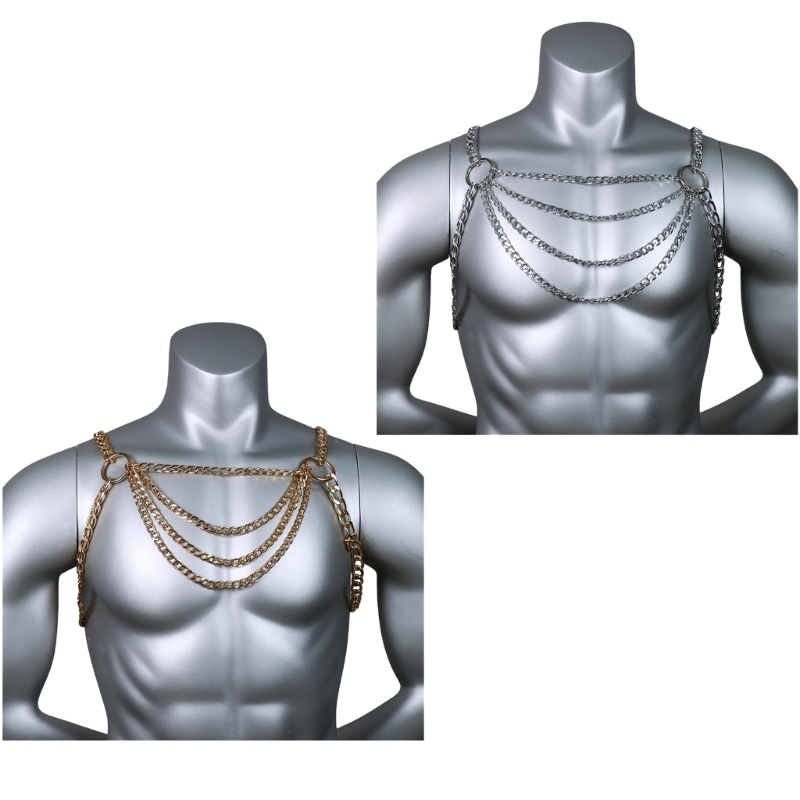 Männer Sexy Metall Körper Brus – Body Jewelry Retainers Bewertung und Preis