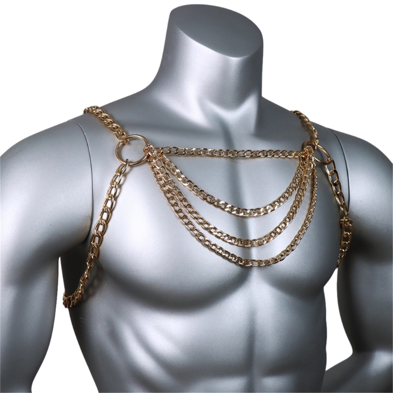 Männer Sexy Metall Körper Brus – Body Jewelry Retainers Bewertung und Preis