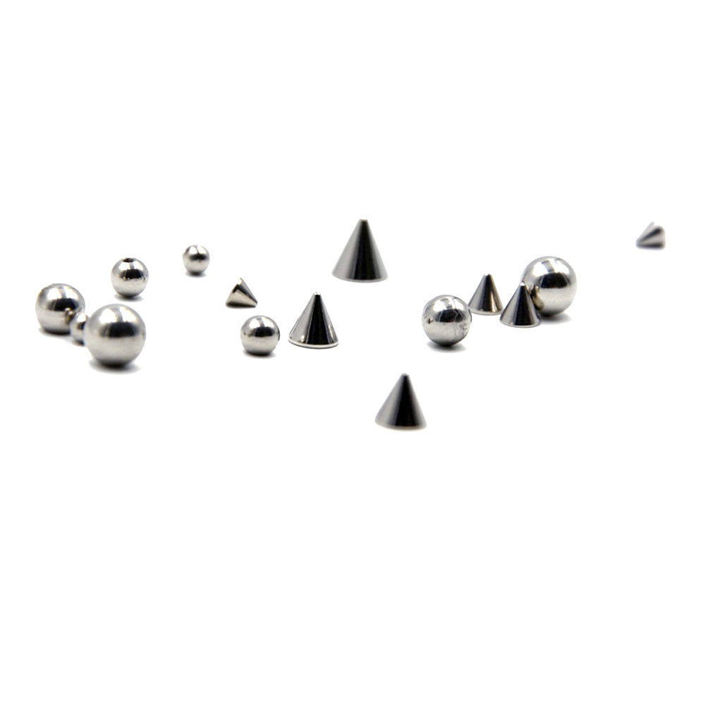 100 teile/los Stahl 14G 16G Na – Body Jewelry Replacement Ball Bewertung und Preis