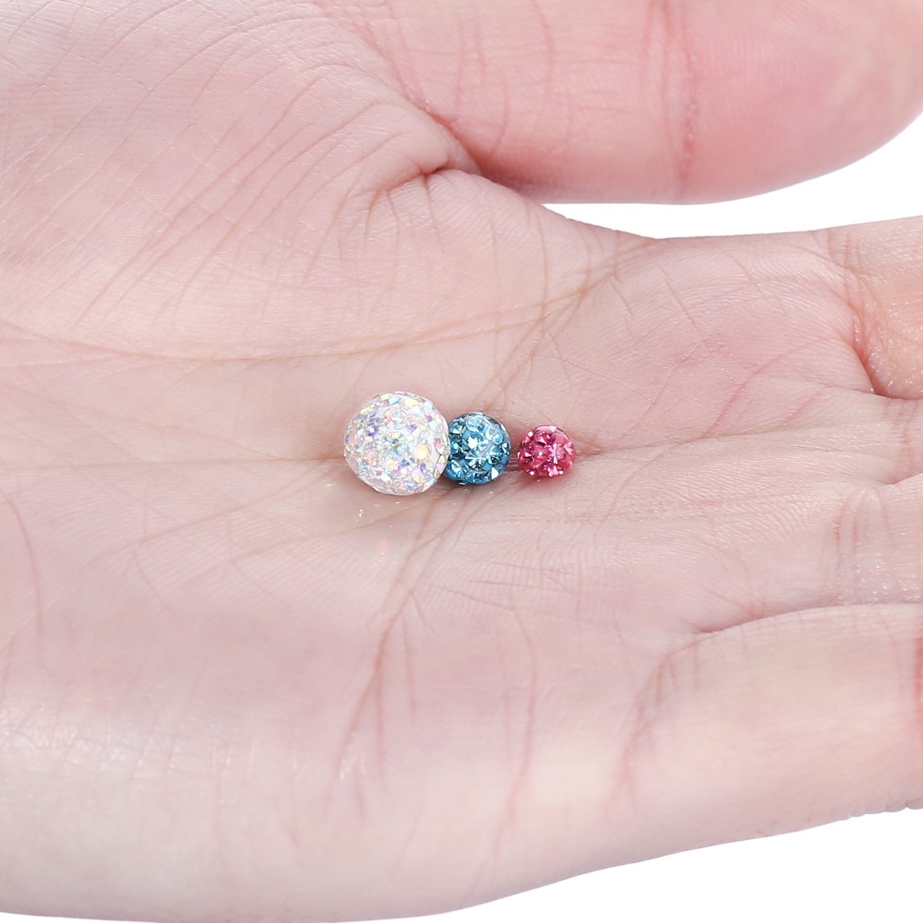 2 Stück 14g 16g chirurgischer  – Body Jewelry Replacement Ball Bewertung und Preis